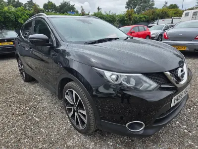 Used Nissan Qashqai Tekna 110 HP (80 kW) 2016 Black SUV