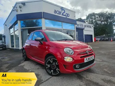 Used Fiat 500 S 69 HP (50 kW) 2019 Red Hatchback