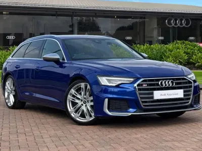 Used Audi A6 S-Line 339 HP (249 kW) 2023 Blue Estate