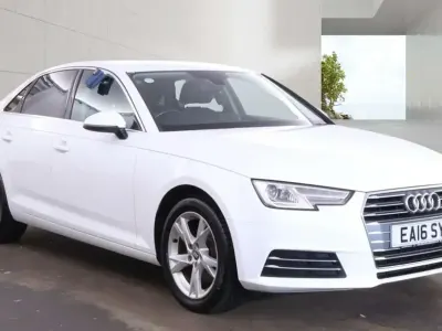 Used Audi A4 Sport 150 HP (110 kW) 2016 White Sedan
