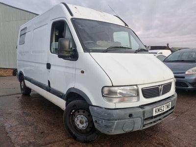 Used Vauxhall Movano 2002 White MPV