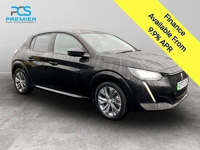 Used Peugeot e-208 Allure+ 100 kW (136 HP) 2023 Black Hatchback