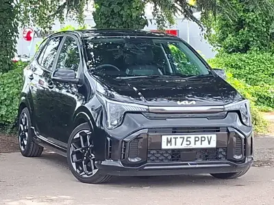 New Kia Picanto GT-Line S 68 HP (50 kW) 2025 Black Hatchback