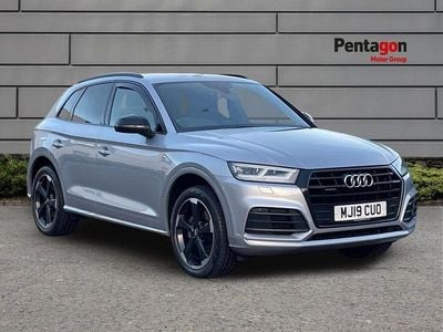 Silver Used 2019 Audi Q5 Black Edition SUV | £22,995 (Good price)