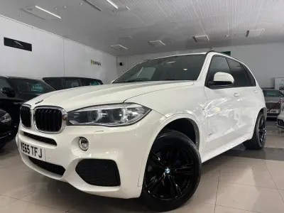 Used BMW X5 M Sport 258 HP (189 kW) 2015 White SUV