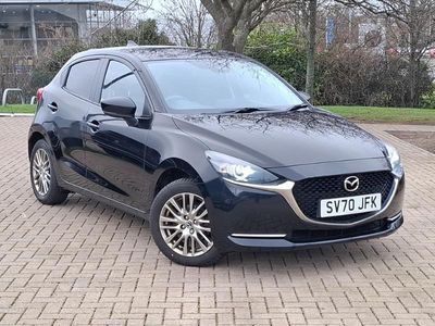 Begagnad Mazda 2 Inclusive 90 HK (66 kW) 2020 Svart Halvkombi