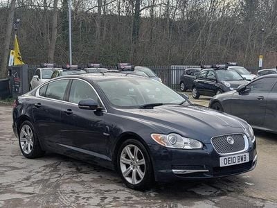 Used Jaguar XF Luxury 238 HP (175 kW) 2010 Blue Sedan
