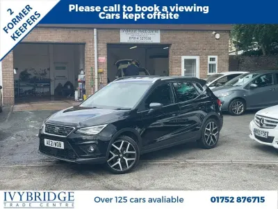 Used Seat Arona FR Sport 110 HP (80 kW) 2021 Black SUV