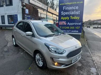 Used Ford Ka Plus Zetec 85 HP (62 kW) 2018 Silver Hatchback