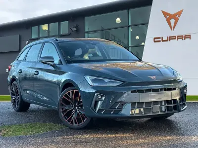 New Cupra Leon 2025 Blue Estate