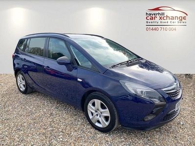 Used Vauxhall Zafira Tourer 165 HP (121 kW) 2014 Blue MPV