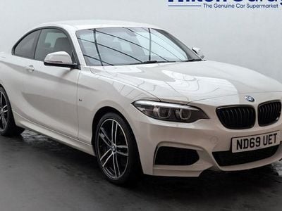 White Used 2019 BMW 218 M Sport Coupe | £13,350 (Good price)
