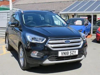 Used Ford Kuga Titanium X 150 HP (110 kW) 2018 Black SUV