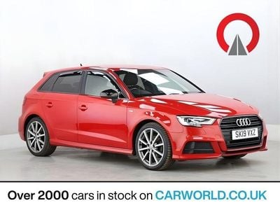 Red Used 2019 Audi A3 Sportback Black Edition Hatchback | £12,990 (Good price)