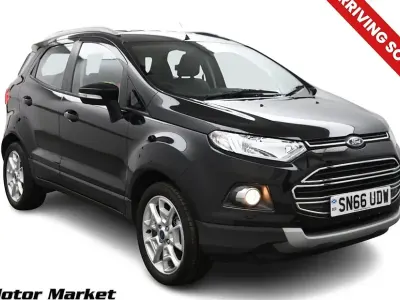 Used Ford Ecosport Titanium 125 HP (91 kW) 2016 Black SUV