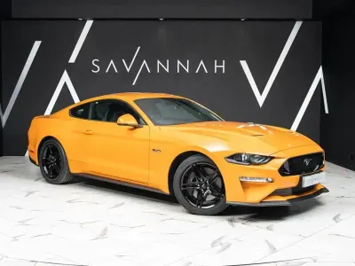 Used Ford Mustang GT Fastback 450 HP (330 kW) 2018 Orange Coupe