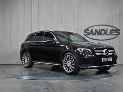 Begagnad Mercedes GLC220 AMG Line Premium 2016 Svart Kombi