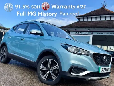 Used MG ZS Exclusive 105 kW (143 HP) 2020 Blue SUV