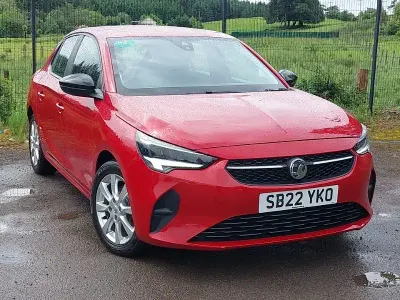 Used Vauxhall Corsa Design Edition 2022 Red Hatchback