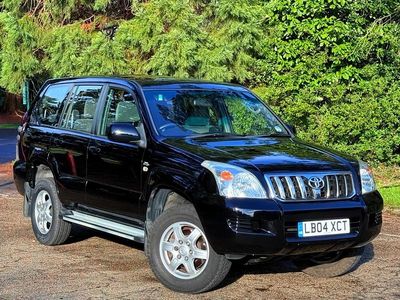 Black Used 2004 Toyota Land Cruiser Estate | £9,990 (Super price)