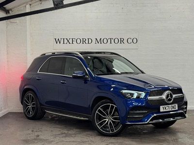 Blue Used 2021 Mercedes GLE350 AMG line Estate | £35,995 (A bit pricey)