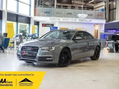 Second-hand Audi A5 Black Edition 245 CP (180 kW) 2013 Gri Coupe