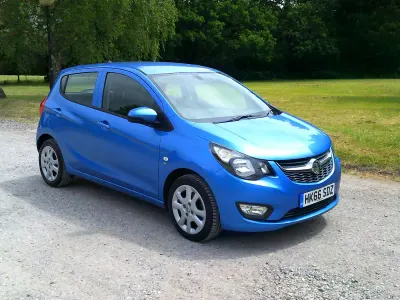 Used Vauxhall Viva 75 HP (55 kW) 2016 Blue Hatchback