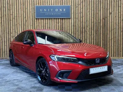 Used Honda Civic Sport 184 HP (135 kW) 2022 Red Hatchback