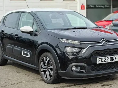 Used Citroën C3 PureTech 83 HP (61 kW) 2022 Black Hatchback