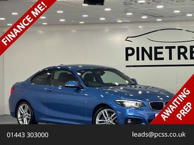 Used BMW 218 M Sport 136 HP (100 kW) 2018 Blue Coupe