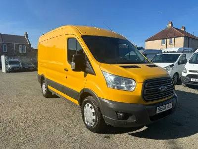 Used Ford Transit 130 HP (95 kW) 2019 Yellow Van