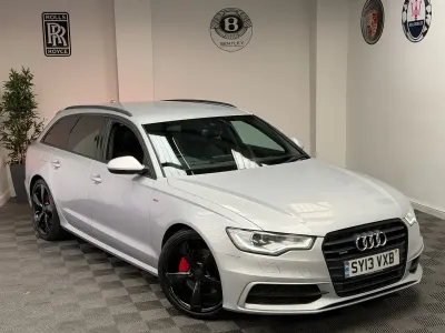 Used Audi A6 Black Edition 2013 Silver Estate