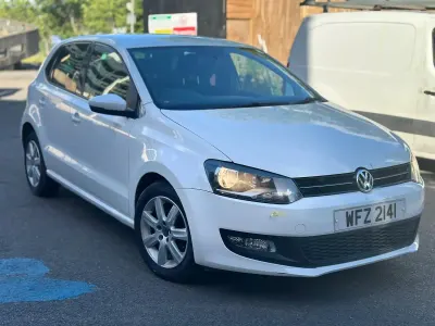 Used VW Polo Match 60 HP (44 kW) 2012 White Hatchback