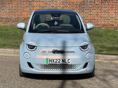 Used Fiat 500e La Prima 86 kW (118 HP) 2022 Blue Hatchback
