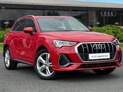 Used Audi Q3 S-Line 245 HP (180 kW) 2021 Red SUV