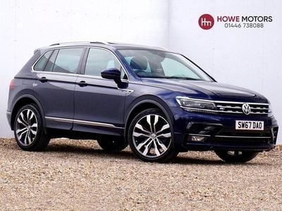 Used VW Tiguan R-line 150 HP (110 kW) 2017 Blue SUV