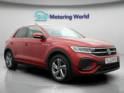 Used VW T-Roc R-line 148 HP (108 kW) 2022 Red SUV