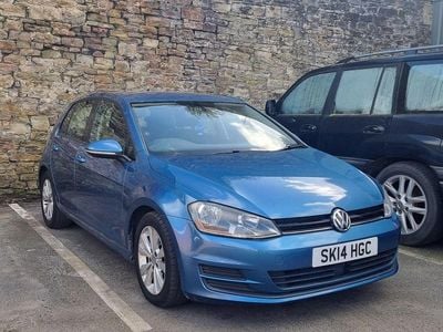 Used VW Golf VII SE 2014 Blue Hatchback