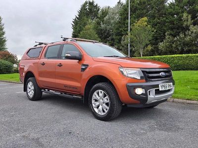 Orange Used 2015 Ford Ranger Wildtrack Pickup | £14,845 (Good price)