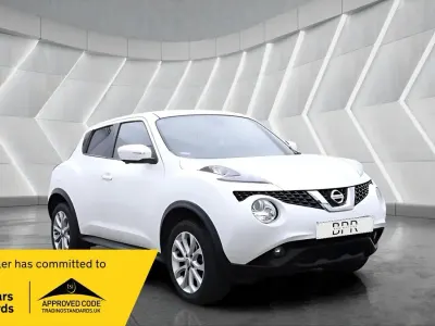 Used Nissan Juke Tekna 117 HP (86 kW) 2017 White SUV