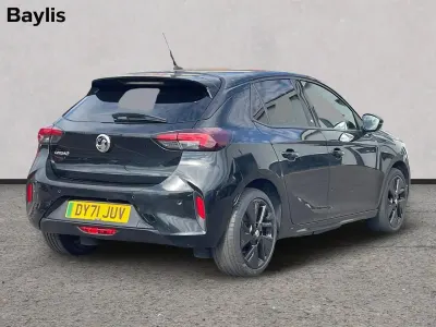 Used Vauxhall Corsa-e SRi 98 kW (134 HP) 2021 Black Hatchback