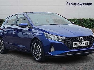 Used Hyundai i20 SE 101 HP (74 kW) 2022 Blue Hatchback