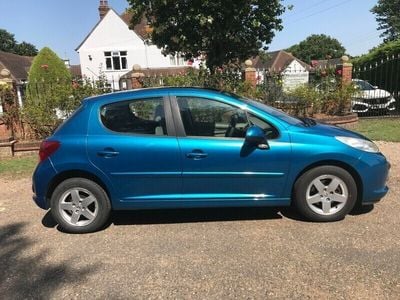 Used Peugeot 207 94 HP (69 kW) 2008 Blue Hatchback
