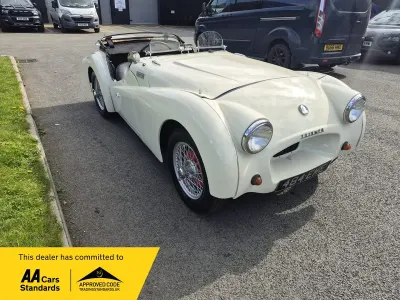 Used Triumph TR2 1955 Blue Cabriolet