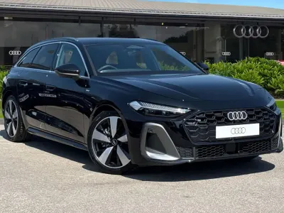 New Audi A5 S-Line 2026 Black Estate