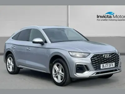 Used Audi Q5 S-Line 204 HP (150 kW) 2021 Silver SUV