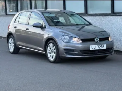 Used VW Golf VII SE 105 HP (77 kW) 2014 Grey Hatchback
