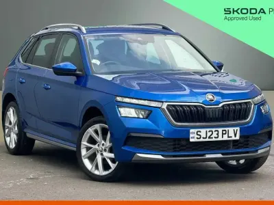 Usado Skoda Kamiq SE L Executive 147 HP (108 kW) 2023 Azul SUV