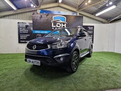 Blue Used 2016 Ssangyong (KGM) Korando SUV | £5,695 (Fair price)