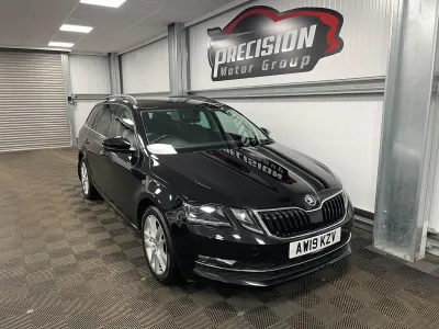 Used Skoda Octavia SE L 150 HP (110 kW) 2019 Black Estate